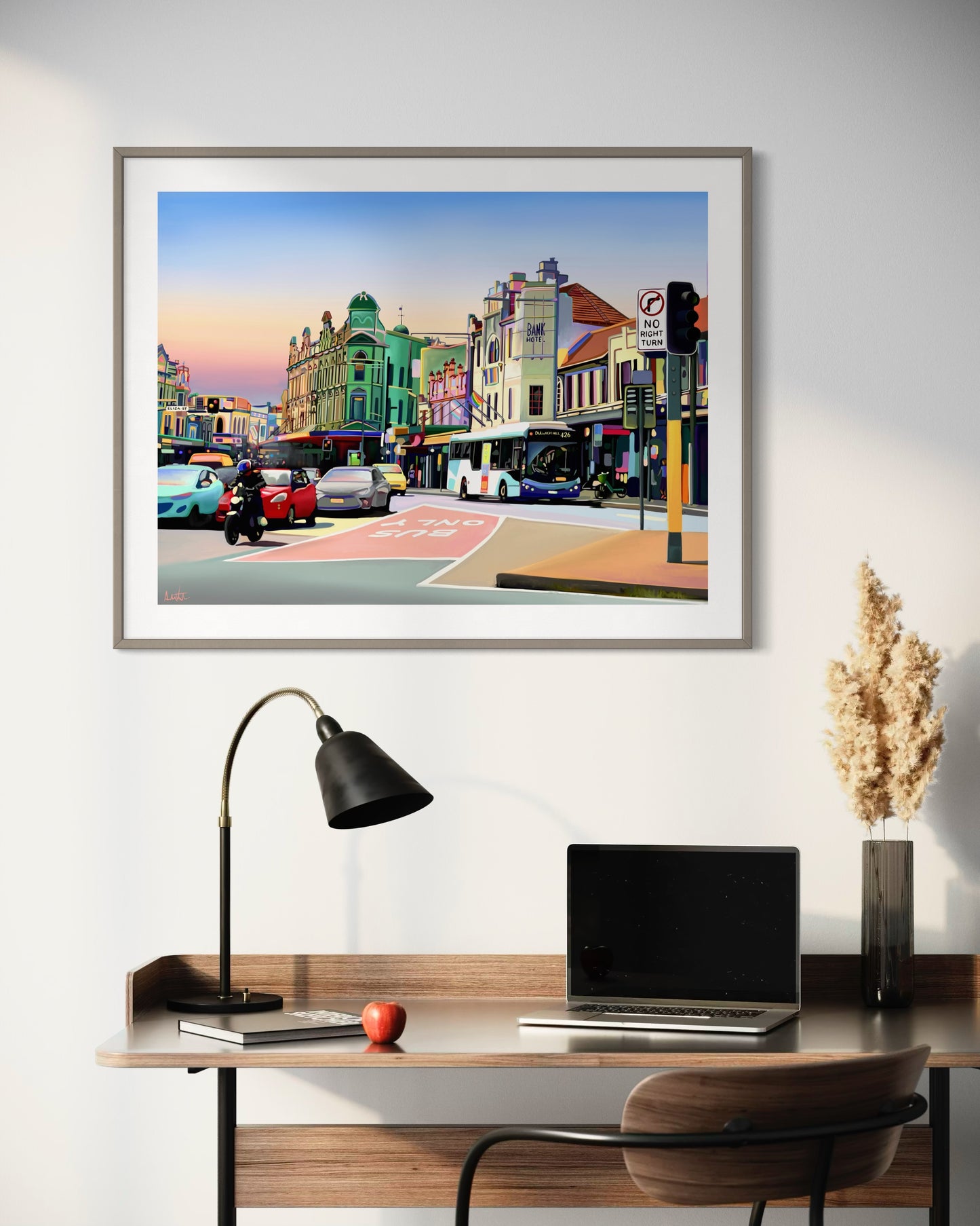 Newtown Sunset Artwork