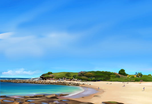 Little Bay Paradise - Small Limited Print (100)