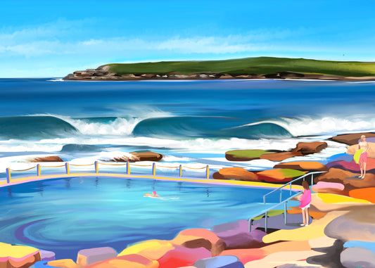 Mahon Pool - Small Limited Print (100)